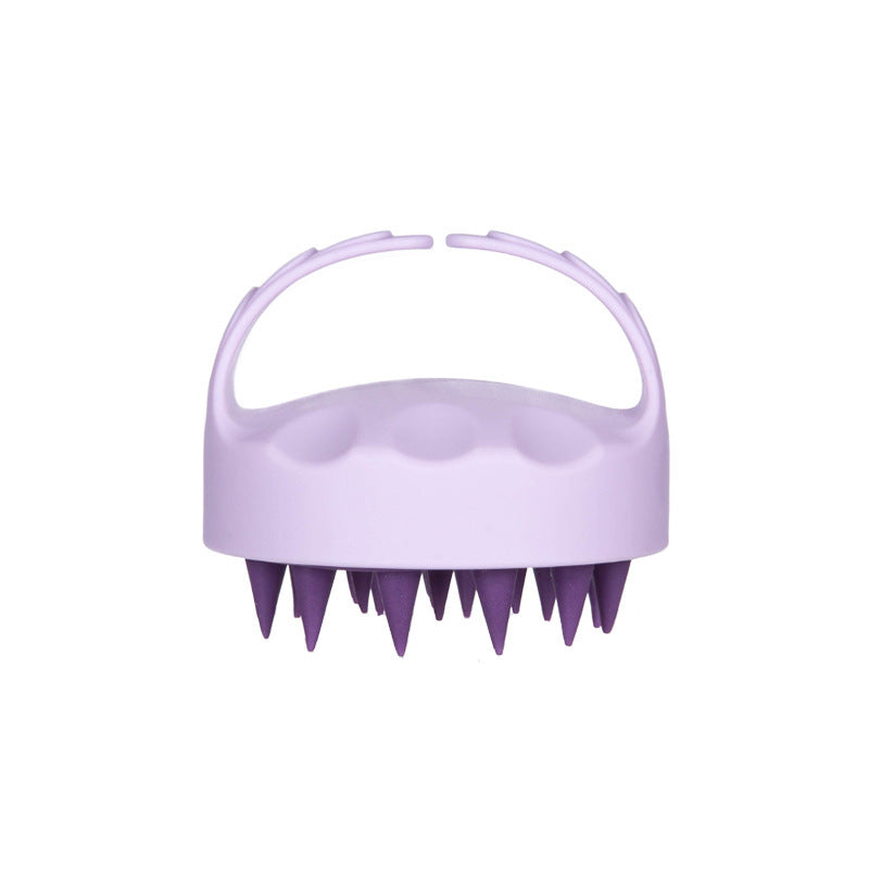Handle Shampoo Brush Silicone Without Hurting Hair