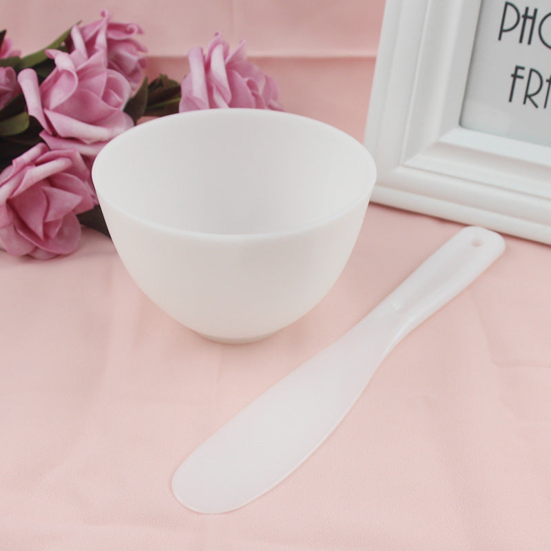 White Silicone Mask Bowl Set