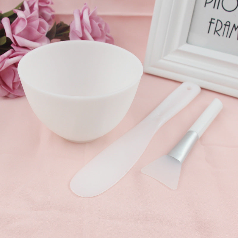 White Silicone Mask Bowl Set