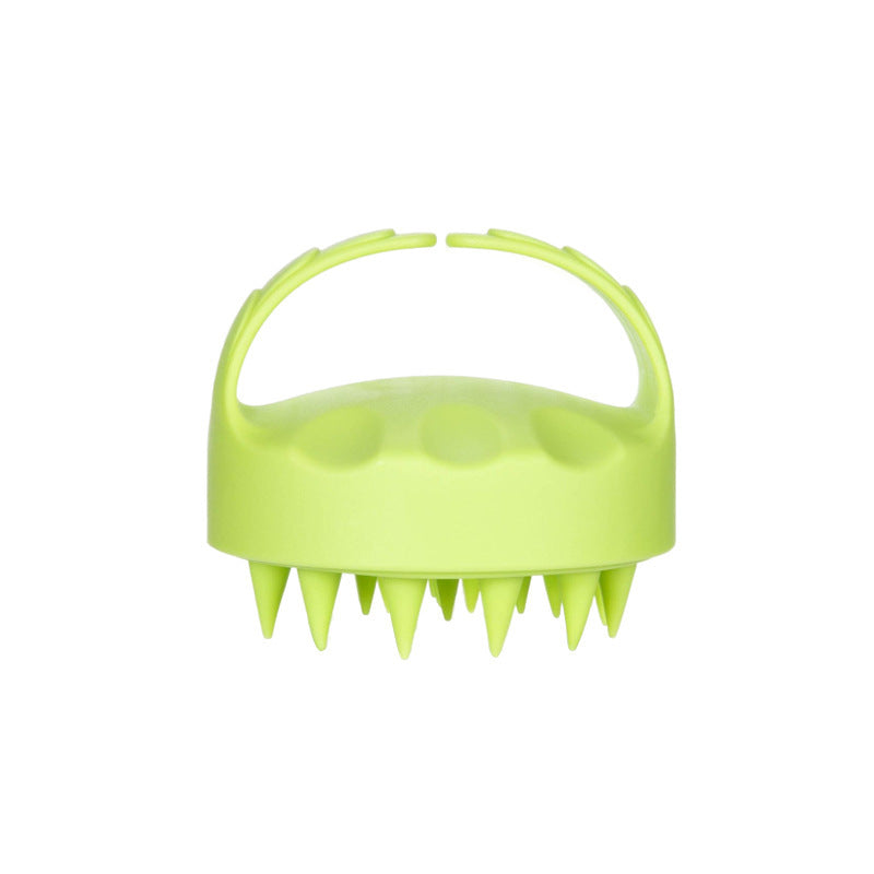 Handle Shampoo Brush Silicone Without Hurting Hair