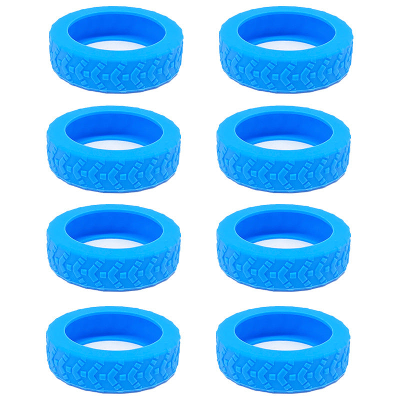 Silent Noise Reduction Silicone Luggage Caster Protective Cover