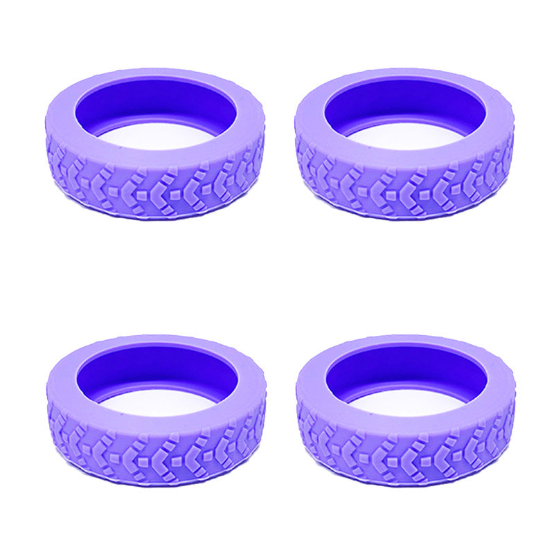 Silent Noise Reduction Silicone Luggage Caster Protective Cover