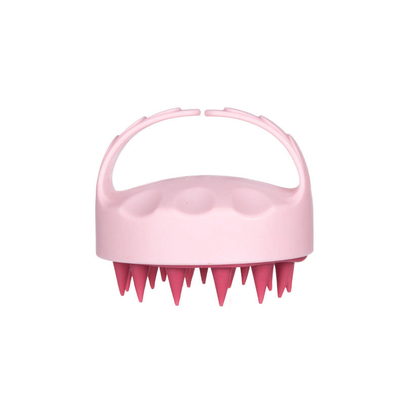 Handle Shampoo Brush Silicone Without Hurting Hair