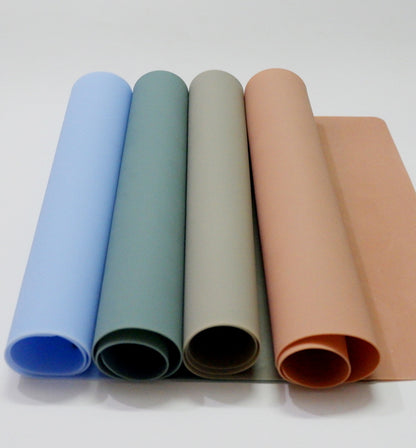 Silicone Western Placemats Living Room Non-Slip Insulation Modern Minimalist Nordic Style Table Mats Custom