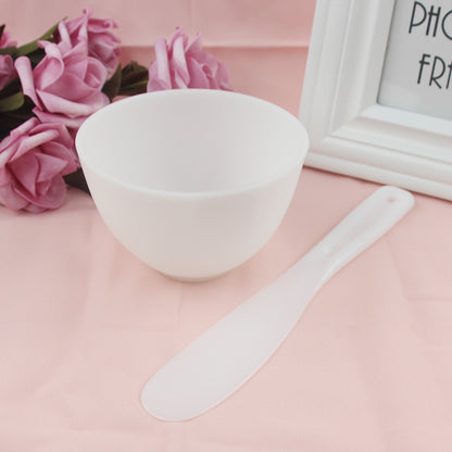 White Silicone Mask Bowl Set