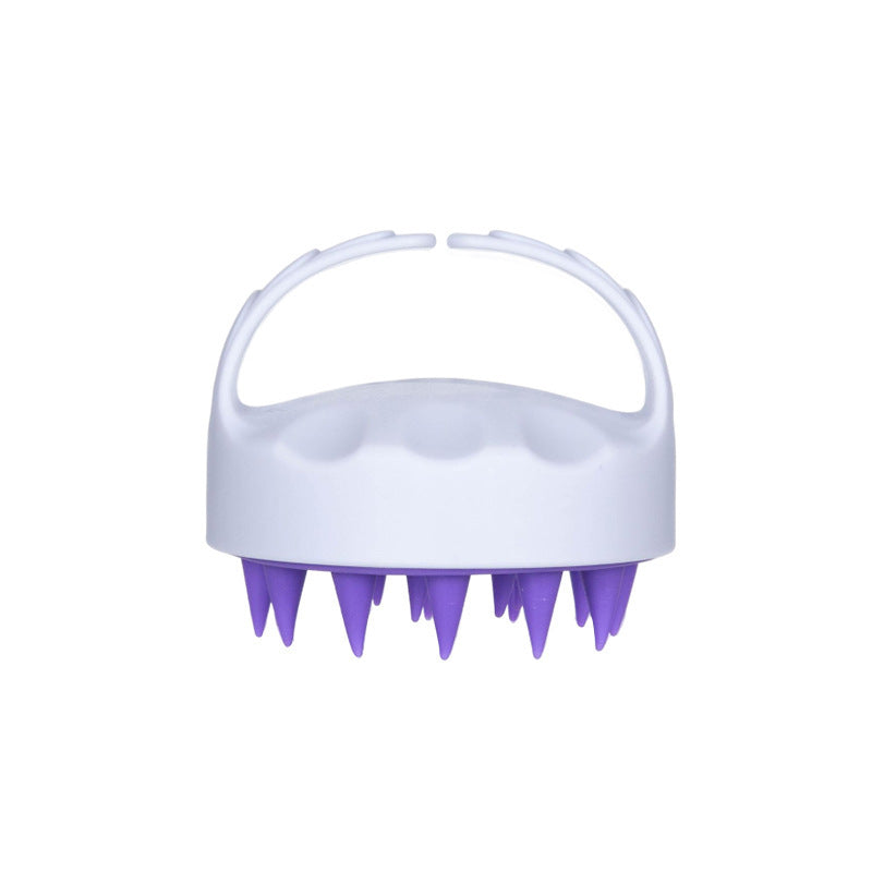 Handle Shampoo Brush Silicone Without Hurting Hair