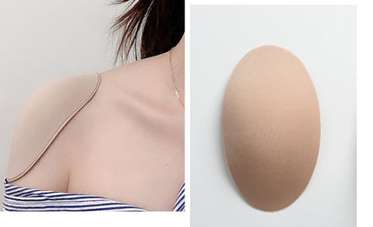 Ladies Silicone Pads With Narrow Shoulder Removable