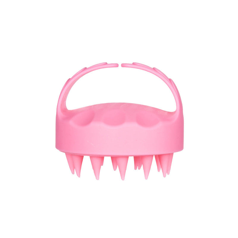 Handle Shampoo Brush Silicone Without Hurting Hair