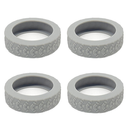Silent Noise Reduction Silicone Luggage Caster Protective Cover