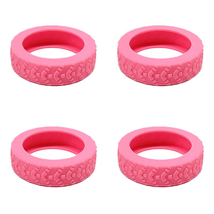 Silent Noise Reduction Silicone Luggage Caster Protective Cover