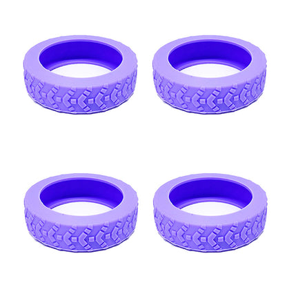 Silent Noise Reduction Silicone Luggage Caster Protective Cover